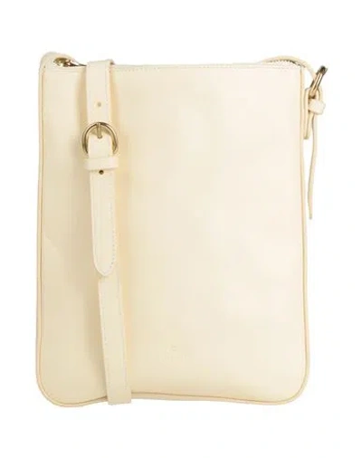 Il Bisonte Woman Cross-body Bag Cream Size - Leather In White