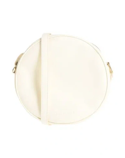 Il Bisonte Woman Cross-body Bag Ivory Size - Leather In White