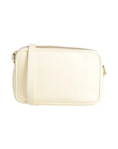 Il Bisonte Woman Cross-body Bag Ivory Size - Soft Leather In White