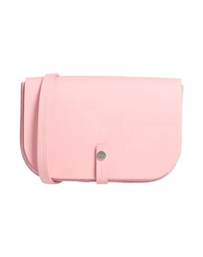 Il Bisonte Woman Cross-body Bag Light Pink Size - Soft Leather In Pink