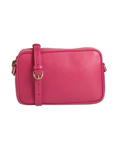 Il Bisonte Woman Cross-body Bag Magenta Size - Leather