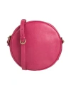 Il Bisonte Woman Cross-body Bag Magenta Size - Leather