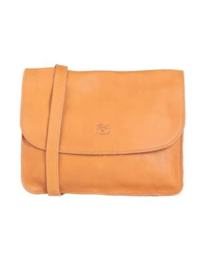 Il Bisonte Woman Cross-body Bag Tan Size - Leather In Brown