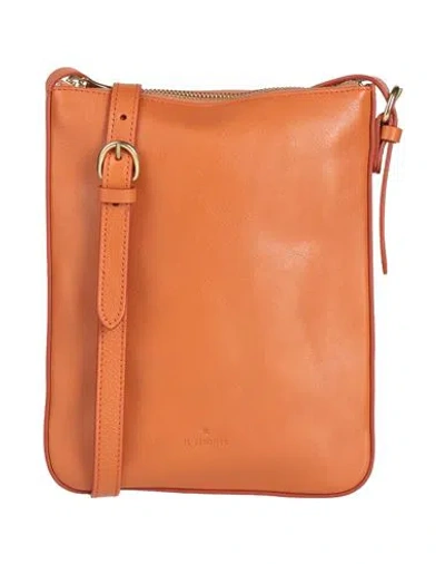 Il Bisonte Woman Cross-body Bag Tan Size - Leather In Brown