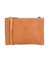 Il Bisonte Woman Cross-body Bag Tan Size - Leather In Orange