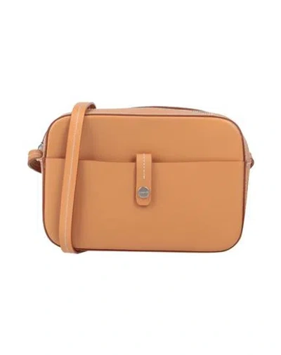 Il Bisonte Woman Cross-body Bag Tan Size - Leather In Brown