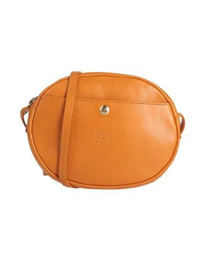 Il Bisonte Woman Cross-body Bag Tan Size - Soft Leather In Brown