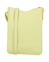 Il Bisonte Woman Cross-body Bag Yellow Size - Leather