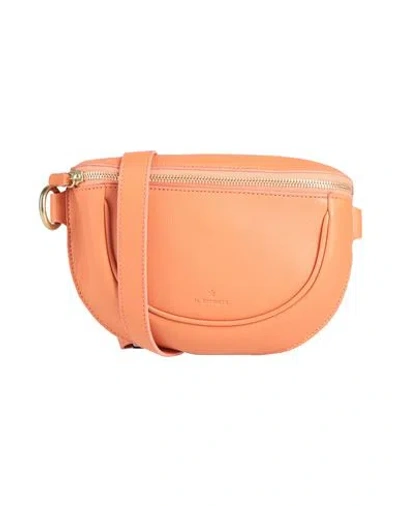 Il Bisonte Woman Cross-body Bag Orange Size - Leather