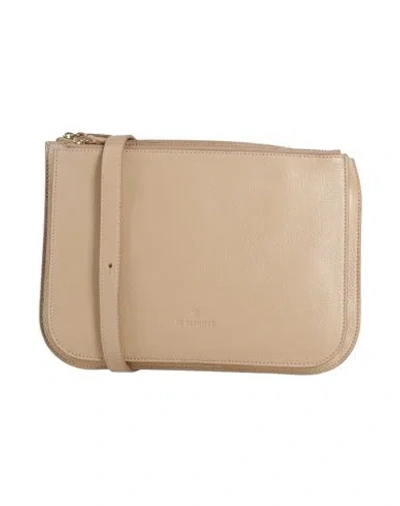 Il Bisonte Woman Cross-body Bag Sand Size - Leather In Beige