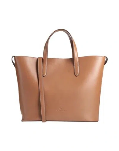 Il Bisonte Woman Cross-body Bag Tan Size - Leather In Brown