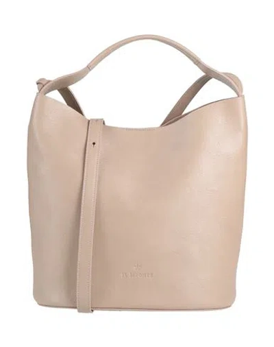 Il Bisonte Woman Cross-body Bag Taupe Size - Leather In Grey