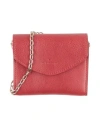 Il Bisonte Woman Crossbody Wallet Burgundy Size - Leather