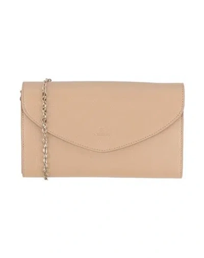 Il Bisonte Woman Crossbody Wallet Sand Size - Leather