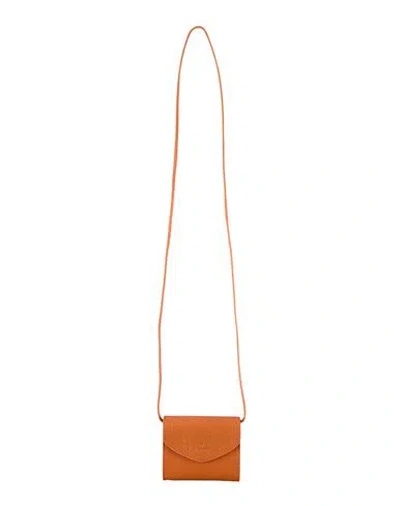 Il Bisonte Woman Crossbody Wallet Tan Size - Leather In Brown