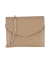 Il Bisonte Woman Crossbody Wallet Taupe Size - Leather