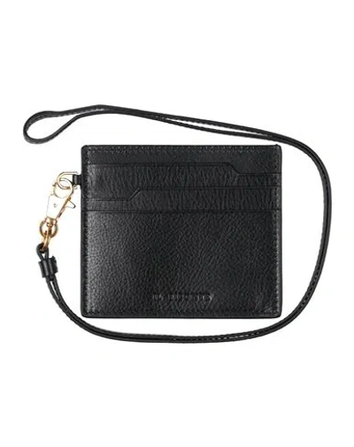Il Bisonte Woman Document Holder Black Size - Leather