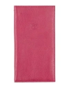 Il Bisonte Woman Document Holder Garnet Size - Cowhide In Red
