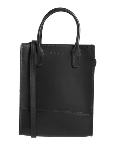 Il Bisonte Woman Handbag Black Size - Soft Leather