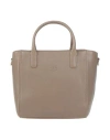 Il Bisonte Woman Handbag Dove Grey Size - Leather In Grey