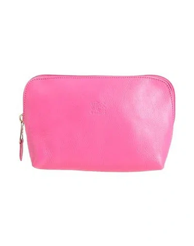 Il Bisonte Woman Handbag Fuchsia Size - Soft Leather In Pink