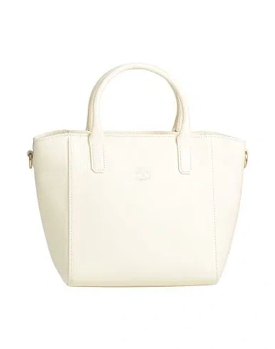 Il Bisonte Woman Handbag Ivory Size - Soft Leather In White