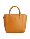 Il Bisonte Woman Handbag Ocher Size - Soft Leather In Yellow