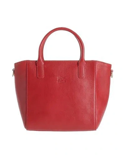 Il Bisonte Woman Handbag Red Size - Leather In Red