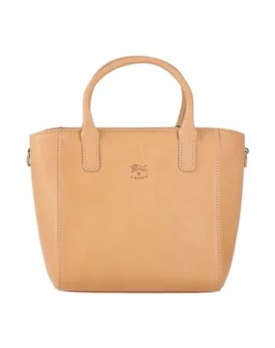 Il Bisonte Woman Handbag Sand Size - Leather In Beige