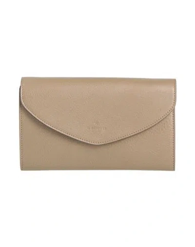Il Bisonte Woman Handbag Taupe Size - Leather In Grey