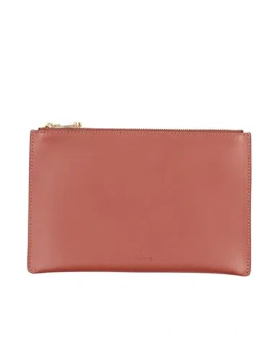 Il Bisonte Woman Pouch Brown Size - Leather In Brown