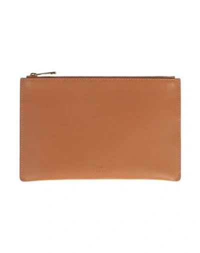 Il Bisonte Woman Pouch Camel Size - Leather In Brown
