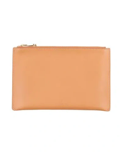 Il Bisonte Woman Pouch Camel Size - Leather In Orange