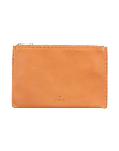 Il Bisonte Woman Pouch Camel Size - Leather In Sand