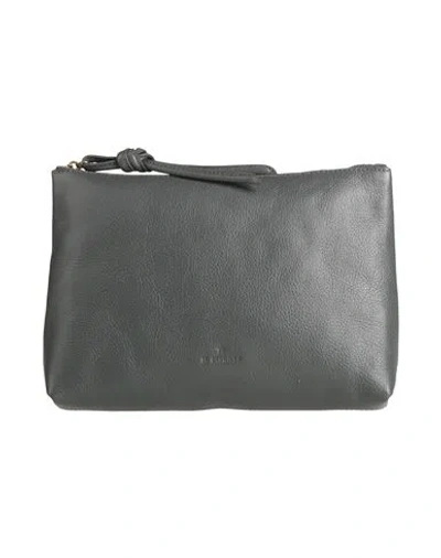 Il Bisonte Woman Pouch Charcoal Size - Leather