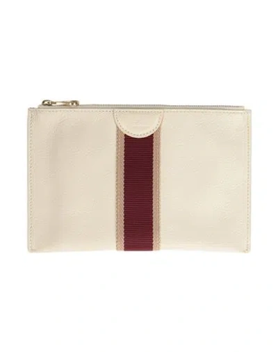 Il Bisonte Woman Pouch Cream Size - Leather In Neutral