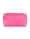 Il Bisonte Woman Pouch Fuchsia Size - Leather In Pink