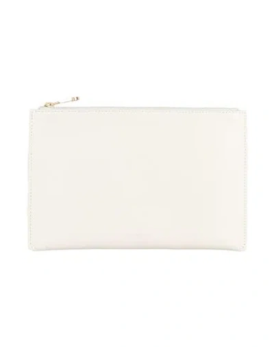 Il Bisonte Woman Pouch Off White Size - Leather