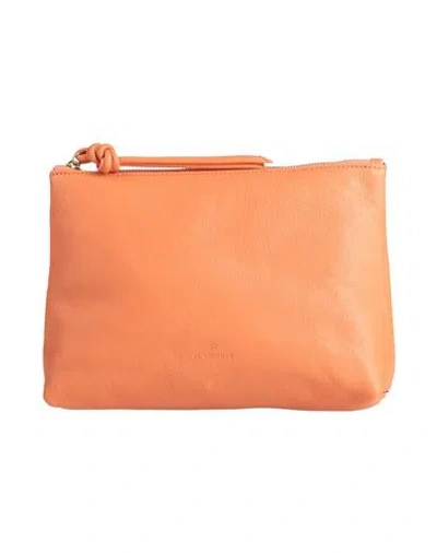 Il Bisonte Woman Pouch Orange Size - Leather