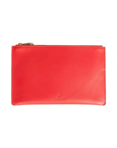 Il Bisonte Woman Pouch Red Size - Leather In Red