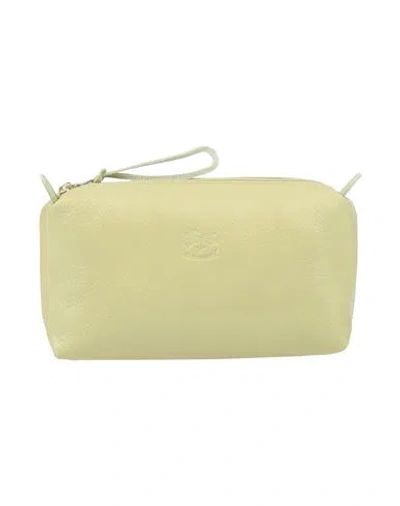 Il Bisonte Woman Pouch Sage Green Size - Leather