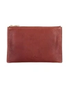 Il Bisonte Woman Pouch Tan Size - Leather In Brown