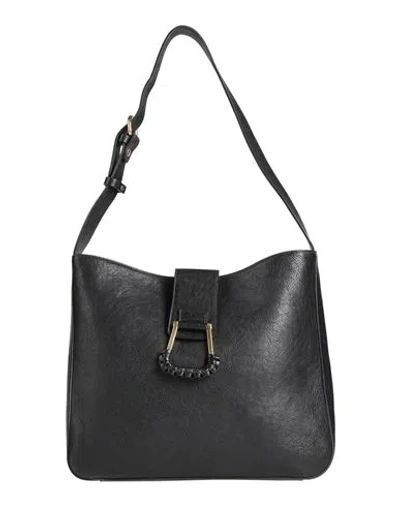 Il Bisonte Woman Shoulder Bag Black Size - Leather