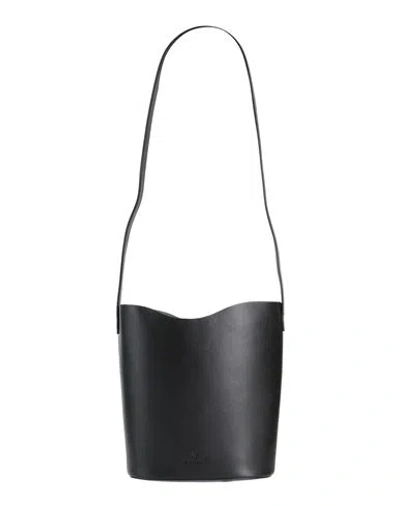 Il Bisonte Woman Shoulder Bag Black Size - Leather
