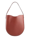 Il Bisonte Woman Shoulder Bag Brown Size - Leather In Brown