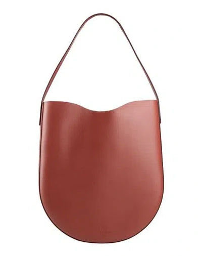 Il Bisonte Woman Shoulder Bag Brown Size - Leather