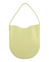Il Bisonte Woman Shoulder Bag Yellow Size - Leather