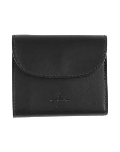 IL BISONTE IL BISONTE WOMAN WALLET BLACK SIZE - LEATHER