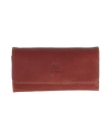 Il Bisonte Woman Wallet Brown Size - Leather In Burgundy