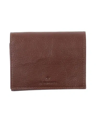 Il Bisonte Woman Wallet Dark Brown Size - Leather